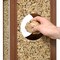 Global Industrial Square Outdoor Can, Brown, Steel, 10-1/4 in 238242BN - alternate 7